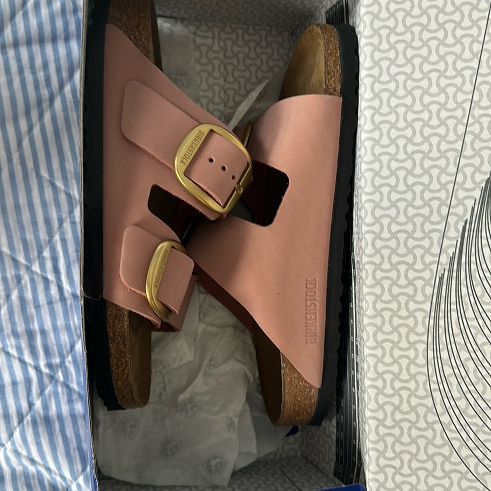 Birkenstalk Arizona Sandals- Old Rose